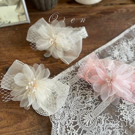 [予約] Rosé Hairpin/ OREN by Hibyebebe