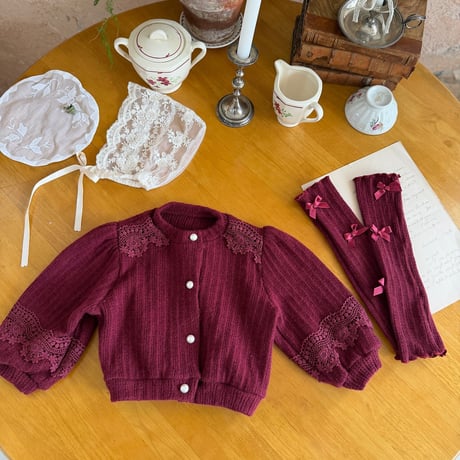 [予約] Monica cardigan/ marron