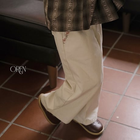 [予約] Melrose Chino Pants/ OREN by Hibyebebe