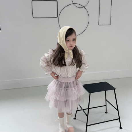 [予約] Rosé Dot Blouse/ aiai