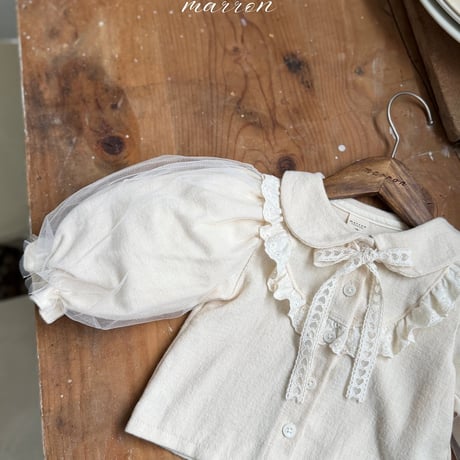 [予約] Anne Blouse/ marron