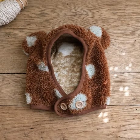 [予約] Winter bear hat/  Puella FLO