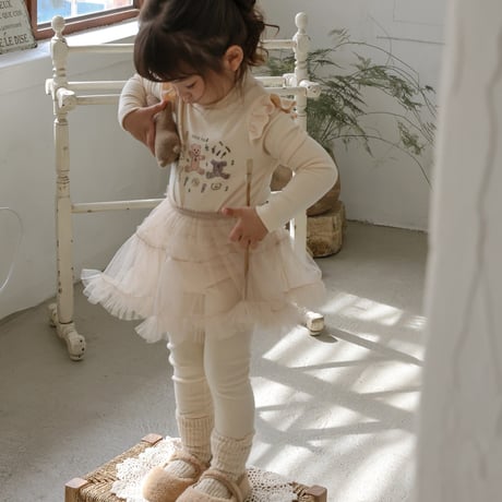 [予約] Titi leggings /  Puella FLO