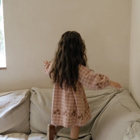 [予約] Hayden embroidery dress/ OREN by Hibyebebe