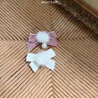 [予約] Mink Brooch/ marron
