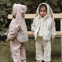 [予約] Noel quilted jumper/ Puella FLO