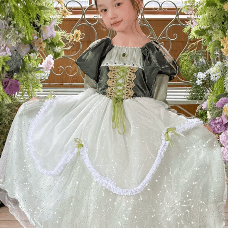 [予約] Sage Serenade Princess Dress(&Cape SET)