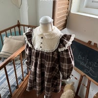 [予約] Kong-Kong Dress/ marron