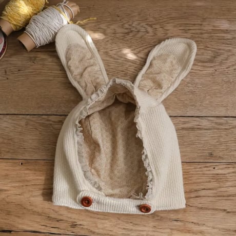 [予約] Winter rabbit hat /  Puella FLO