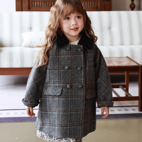[予約] Heritage Grey Check Coat