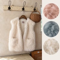 [予約] Sully Sherpa Fleece Vest/ OREN by Hibyebebe