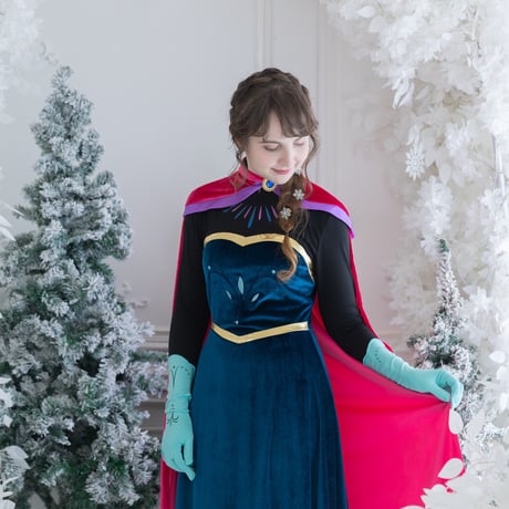 [予約] Nordic Winter Journey Dress_3-Piece Set (Adult) (& Hairpin)