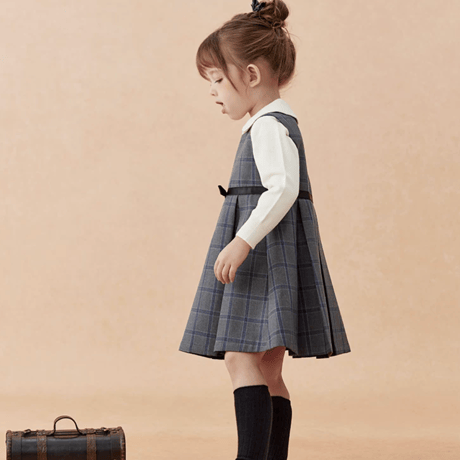 [予約] Classic Academy Check Dress