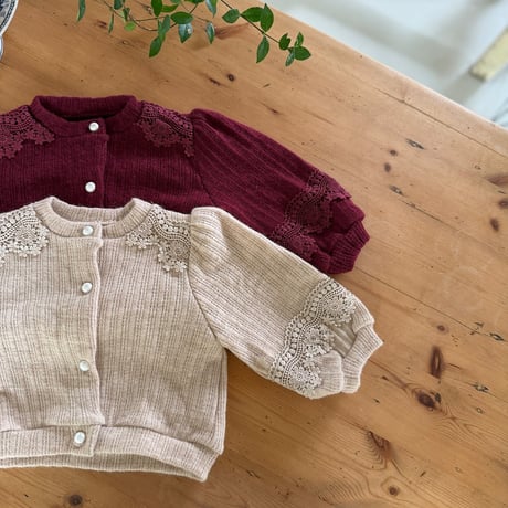 [予約] Monica cardigan/ marron