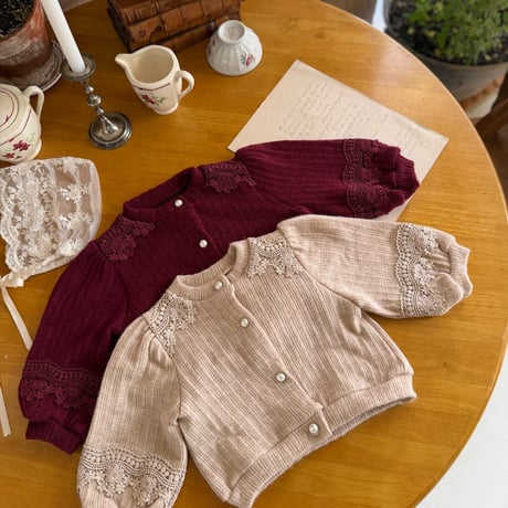 [予約] Monica cardigan/ marron