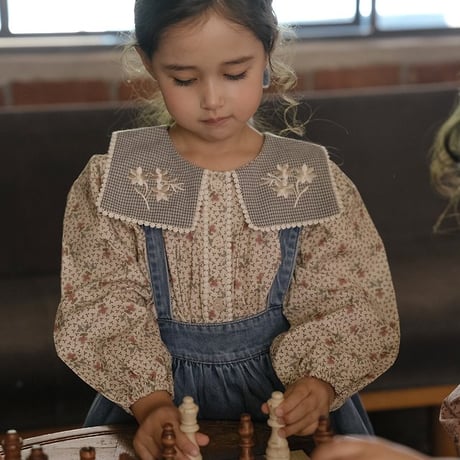 [予約] Rosetta Blouse/ OREN by Hibyebebe