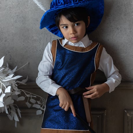[予約] Royal Blue Feather Hat