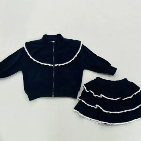 [予約] Oak Frill top & bottom Set / aiai