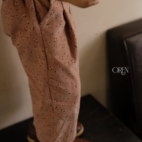[予約] Olive Garden Overalls/ OREN by Hibyebebe