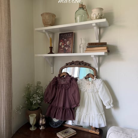 [予約] Nook Dress / marron