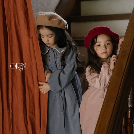 [予約] Camille corduroy dress/ OREN by Hibyebebe