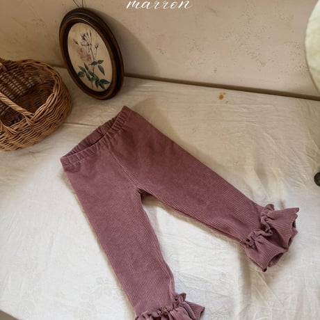 [予約] Hug Leggings/ marron