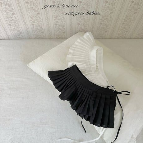 [予約] Layered Pleated Apron (kids) / Monbebe