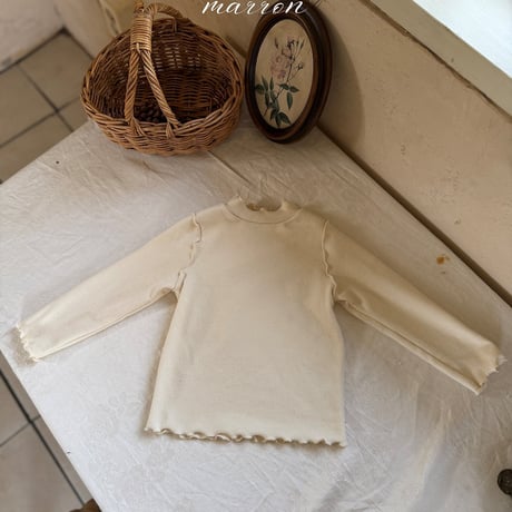 [予約] Daily Turtleneck T/ marron