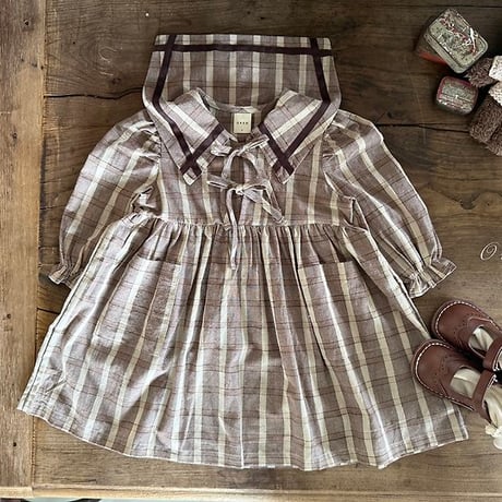 [予約] Manon Autumn Blouse/ OREN by Hibyebebe