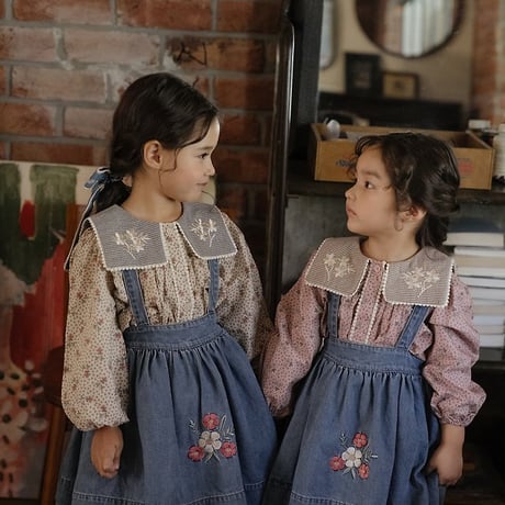 [予約] Rosetta Blouse/ OREN by Hibyebebe