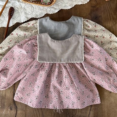 [予約] Rosetta Blouse/ OREN by Hibyebebe