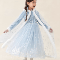 [予約] Ice Palace Princess Dress + Cape SET