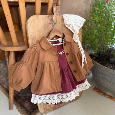 [予約] Bonbon Jacket/ marron
