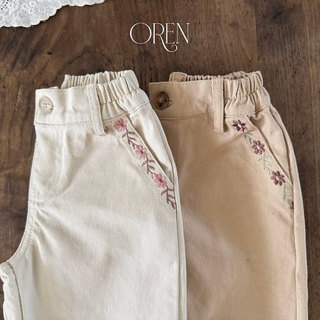 [予約] Melrose Chino Pants/ OREN by Hibyebebe