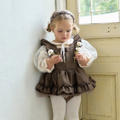 [予約] Anne Blouse/ marron
