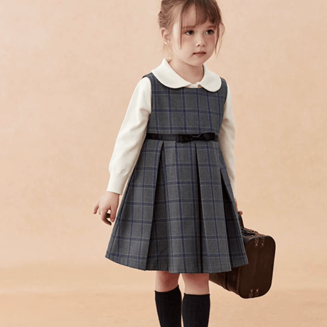 [予約] Classic Academy Check Dress