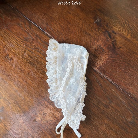 [予約] Rabbit headband/ marron