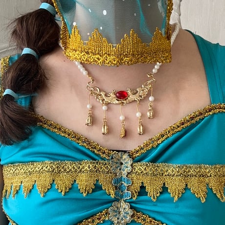 [予約] Crimson Heirloom Pearl Necklace