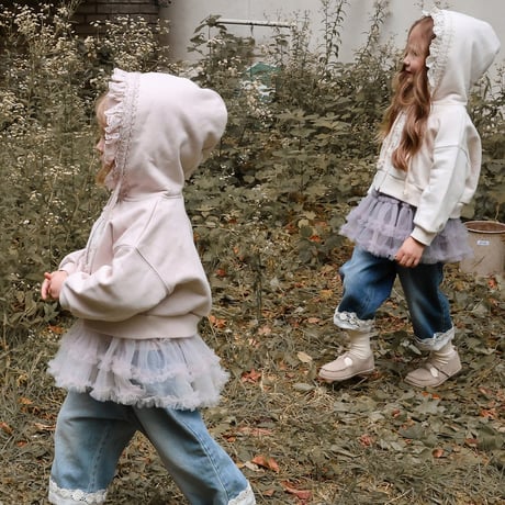 [予約] Ail denim Pants/ Puella FLO