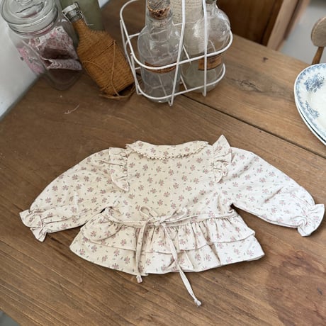 [予約] French blouse/ marron
