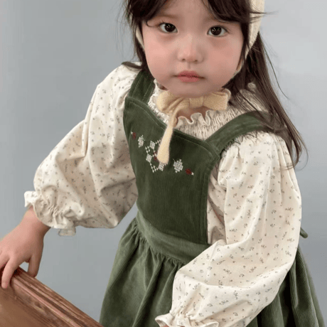[予約] Green Forest Dress/ aiai