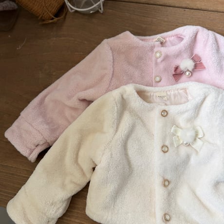 [予約] Elle Fur Jacket	/ marron