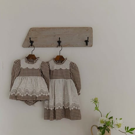 [予約] Cocobell Apron One-piece/ OREN by Hibyebebe