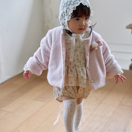 [予約] Elle Fur Jacket	/ marron