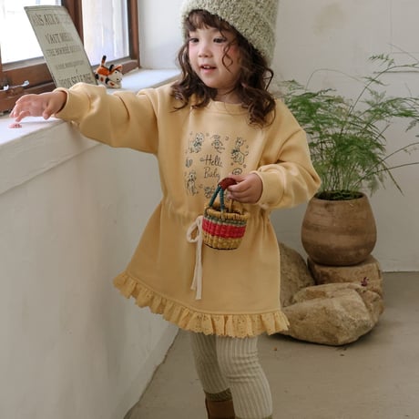 [予約] Sherry mini dress/  Puella FLO