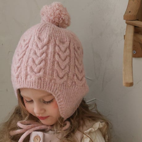 [予約] Bonibam knit hat /  Puella FLO