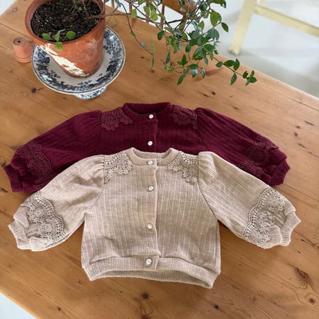 [予約] Monica cardigan/ marron
