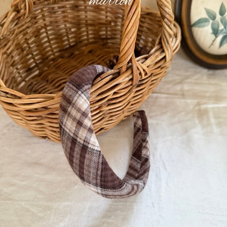 [予約] Kong-Kong Headband/ marron