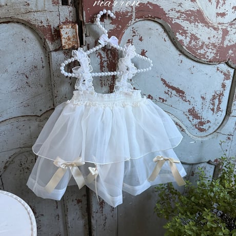 [予約] Candy Apron/ marron