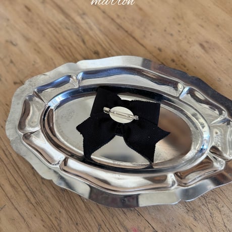 [予約] Audrey Brooch/ marron